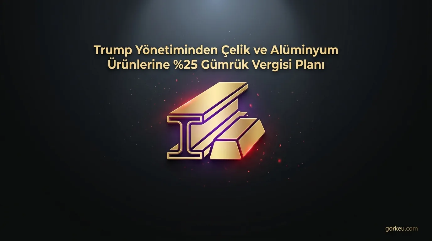 Trump Yönetiminden Çelik ve Alüminyum Ürünlerine %25 Gümrük Vergisi Planı