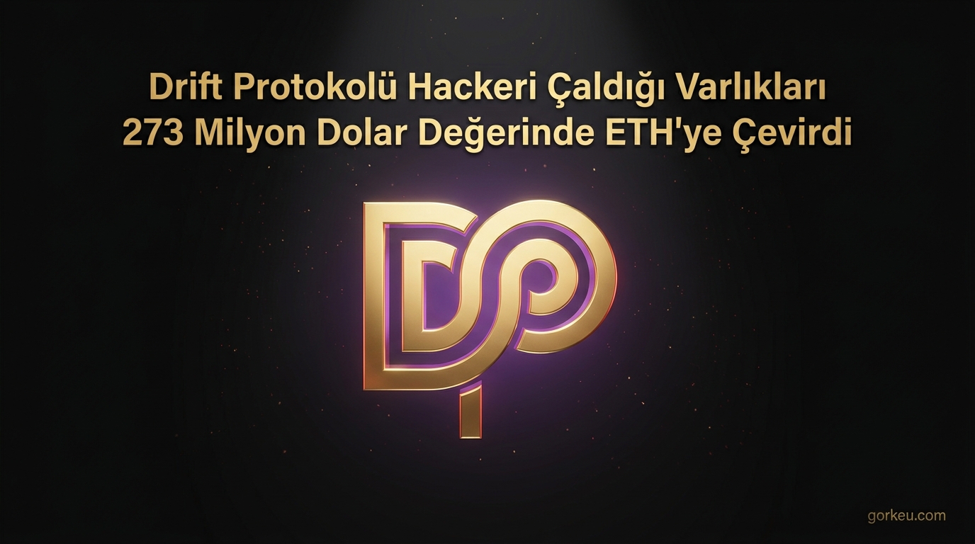 Drift Protokolü Hackeri Çaldığı Varlıkları 273 Milyon Dolar Değerinde ETH'ye Çevirdi