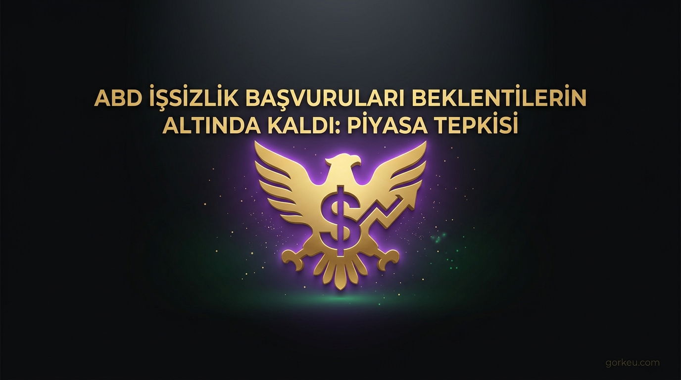 ABD İşsizlik Başvuruları Beklentilerin Altında Kaldı: Piyasa Tepkisi