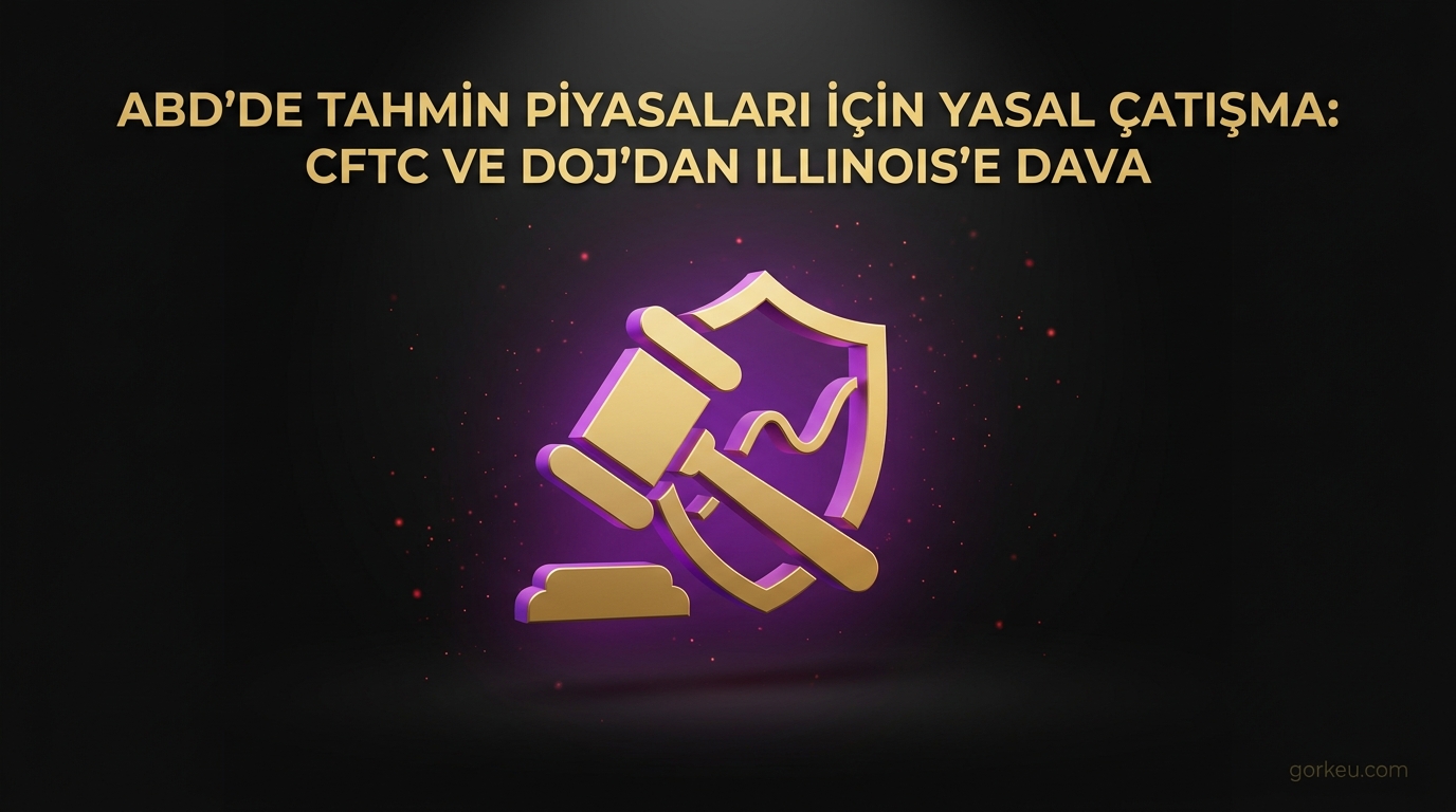 ABD'de Tahmin Piyasaları İçin Yasal Çatışma: CFTC ve DOJ'dan Illinois'e Dava