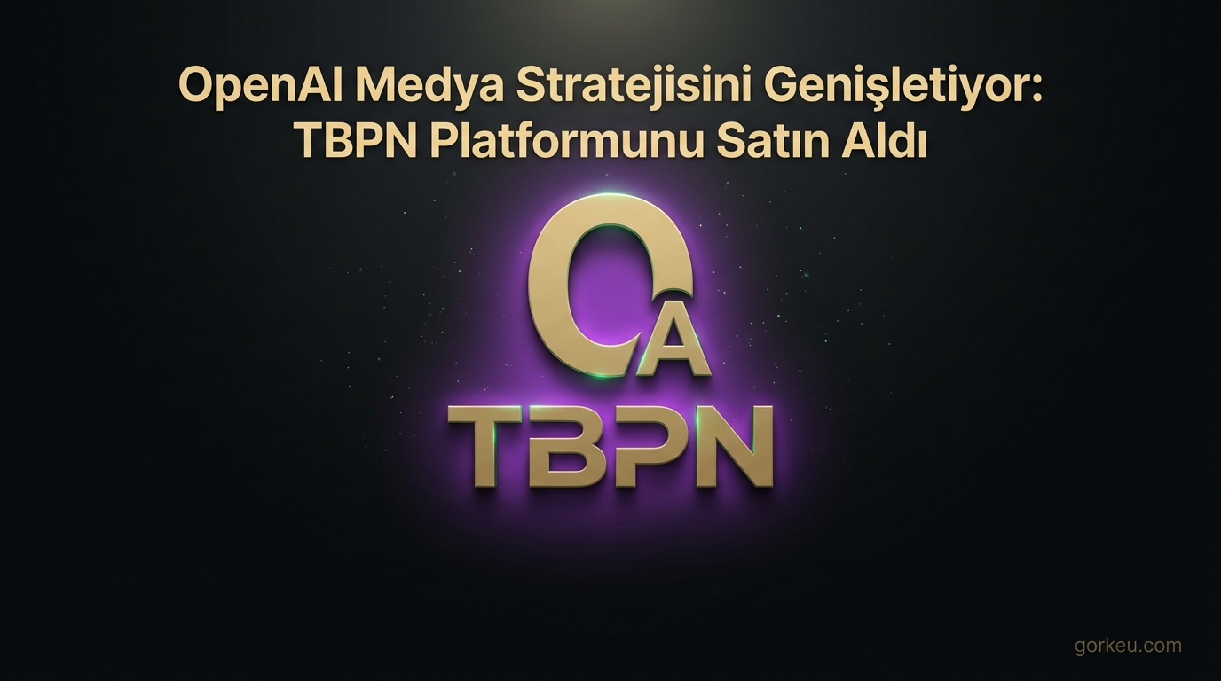 OpenAI Medya Stratejisini Genişletiyor: TBPN Platformunu Satın Aldı