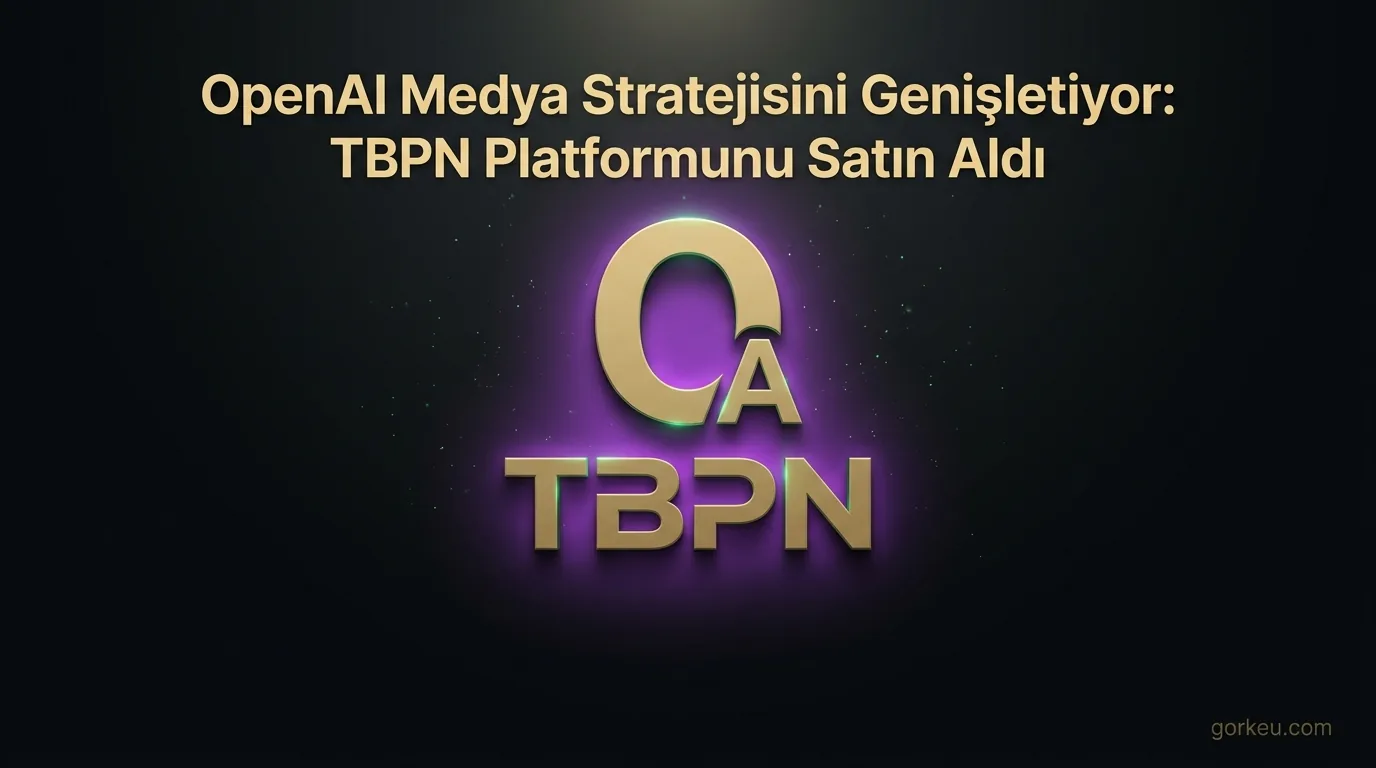 OpenAI Medya Stratejisini Genişletiyor: TBPN Platformunu Satın Aldı