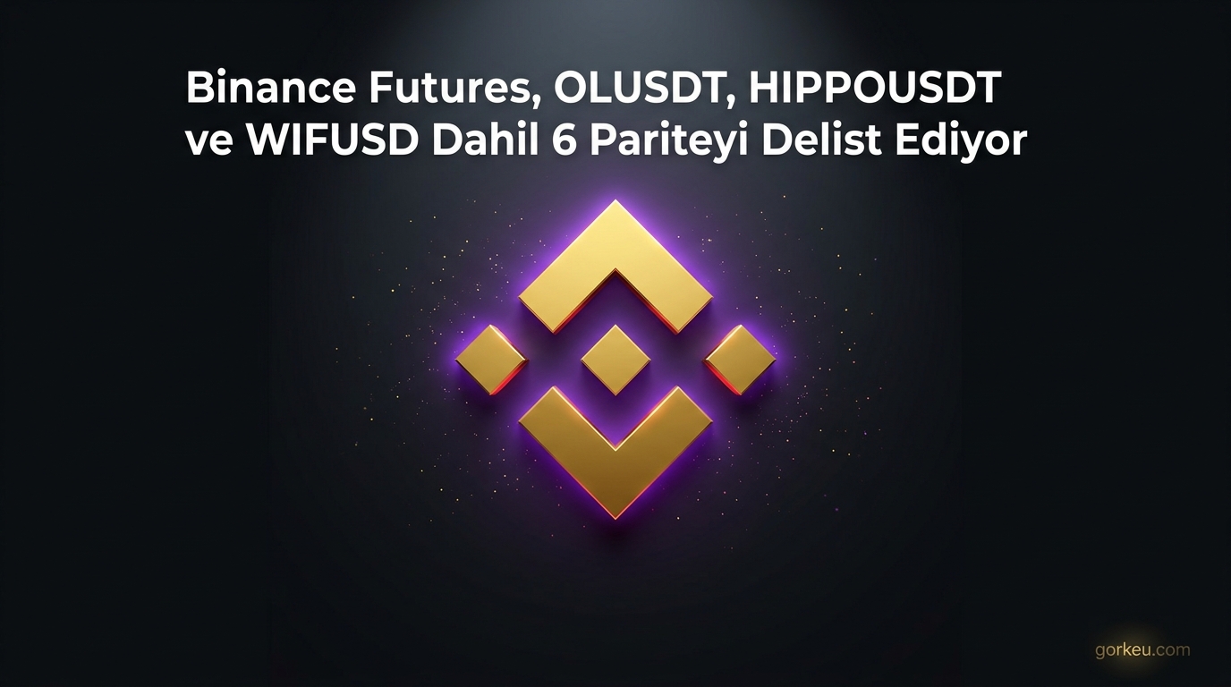 Binance Futures, OLUSDT, HIPPOUSDT ve WIFUSD Dahil 6 Pariteyi Delist Ediyor