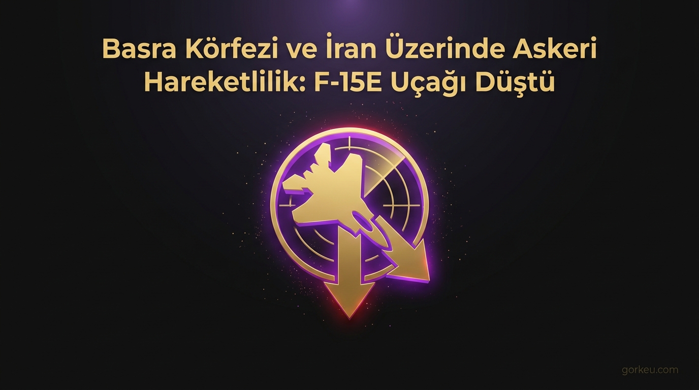 Basra Körfezi ve İran Üzerinde Askeri Hareketlilik: F — 15E Uçağı Düştü