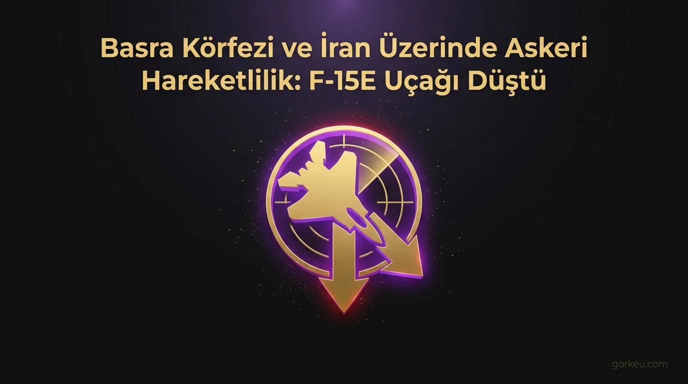 Basra Körfezi ve İran Üzerinde Askeri Hareketlilik: F — 15E Uçağı Düştü