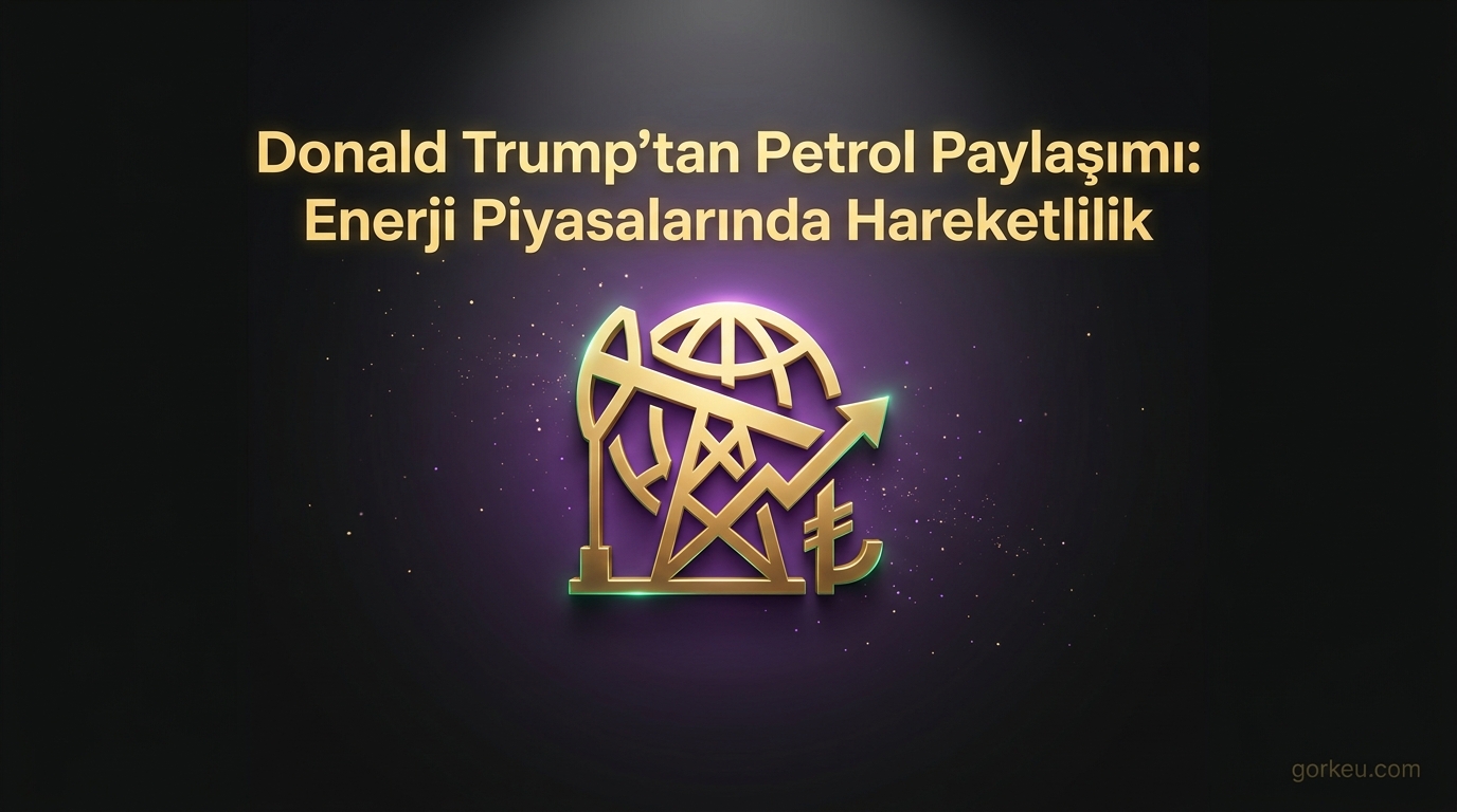 Donald Trump'tan Petrol Paylaşımı: Enerji Piyasalarında Hareketlilik