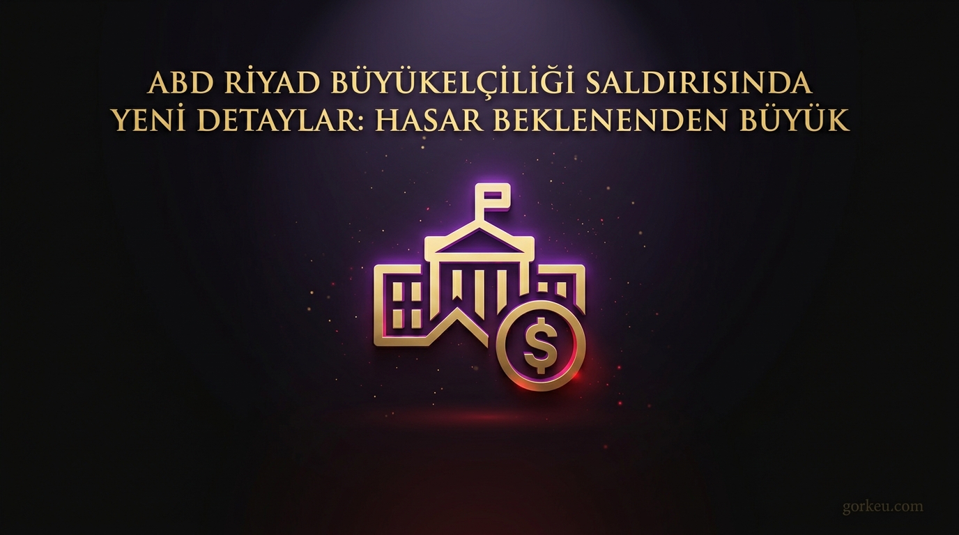 🇸🇦 ABD'nin Riyad Büyükelçiliği'ne Yönelik Saldırının Boyutu Açıklandı