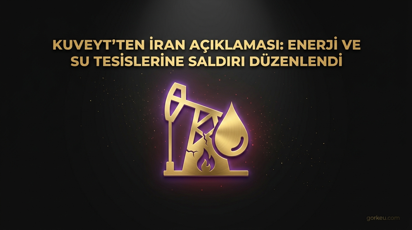 Kuveyt'ten İran Açıklaması: Enerji ve Su Tesisleri Hedef Alındı