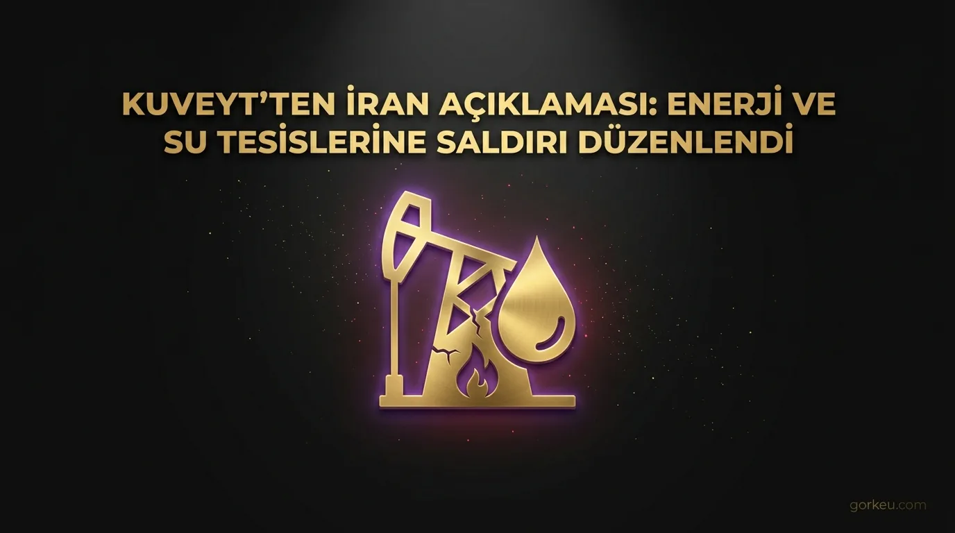 Kuveyt'ten İran Açıklaması: Enerji ve Su Tesisleri Hedef Alındı