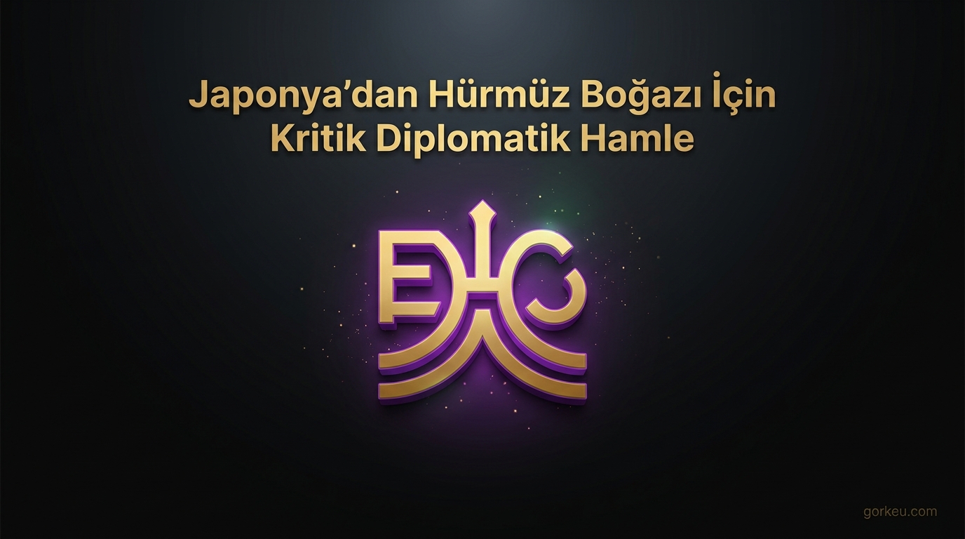 Japonya'dan Hürmüz Boğazı İçin Kritik Diplomatik Hamle