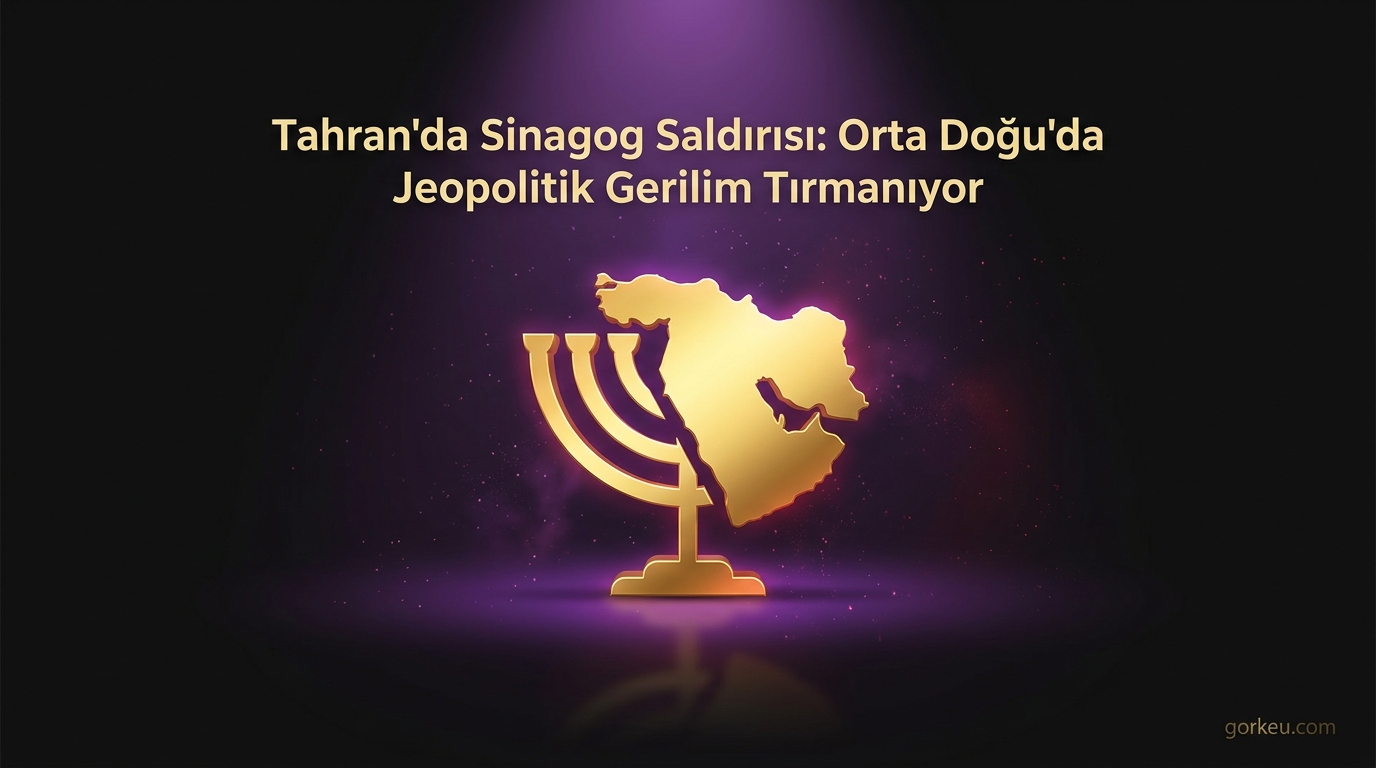 Tahran'da Sinagog Saldırısı: Orta Doğu'da Jeopolitik Gerilim Tırmanıyor
