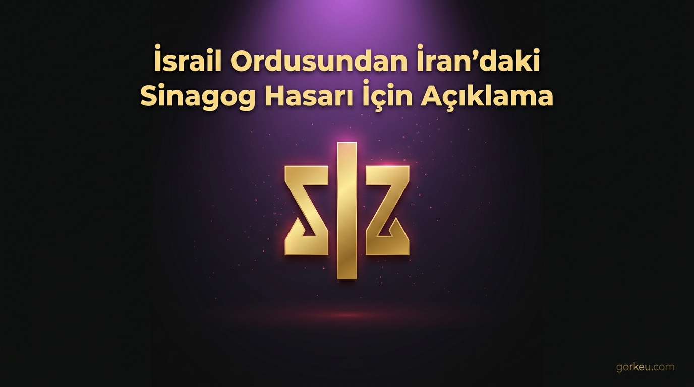 İsrail Ordusundan İran'daki Sinagog Hasarı İçin Açıklama