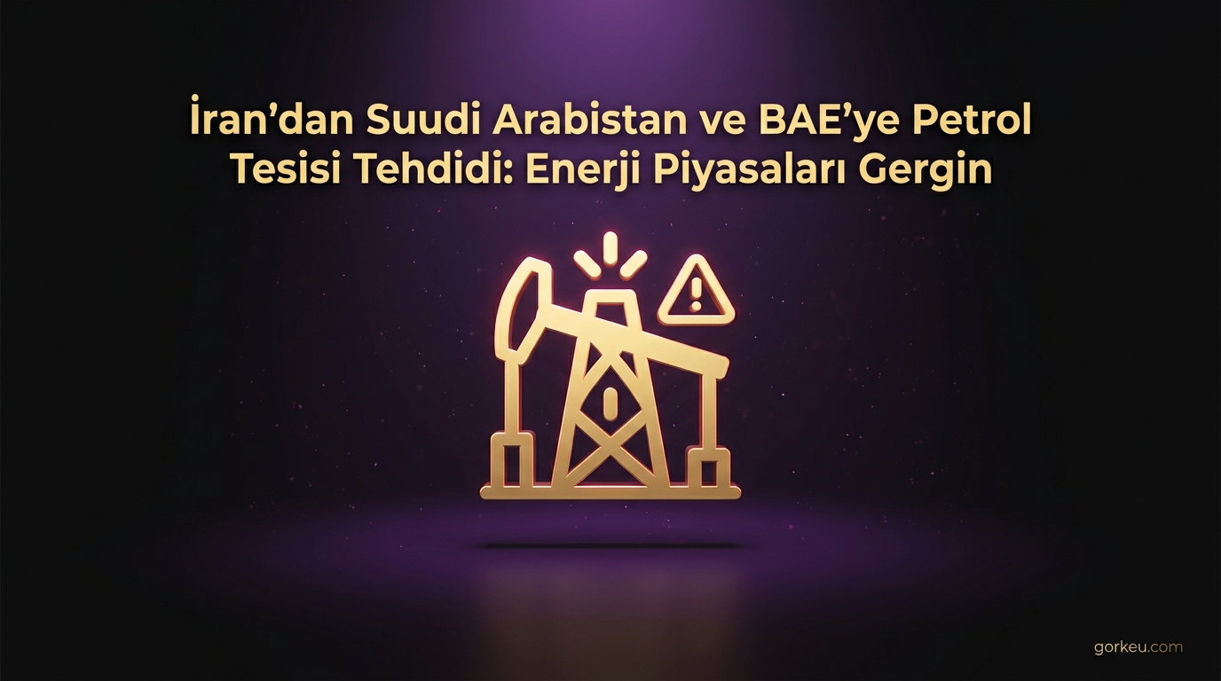 İran'dan Suudi Arabistan ve BAE'ye Petrol Tesisi Tehdidi: Enerji Piyasaları Gergin
