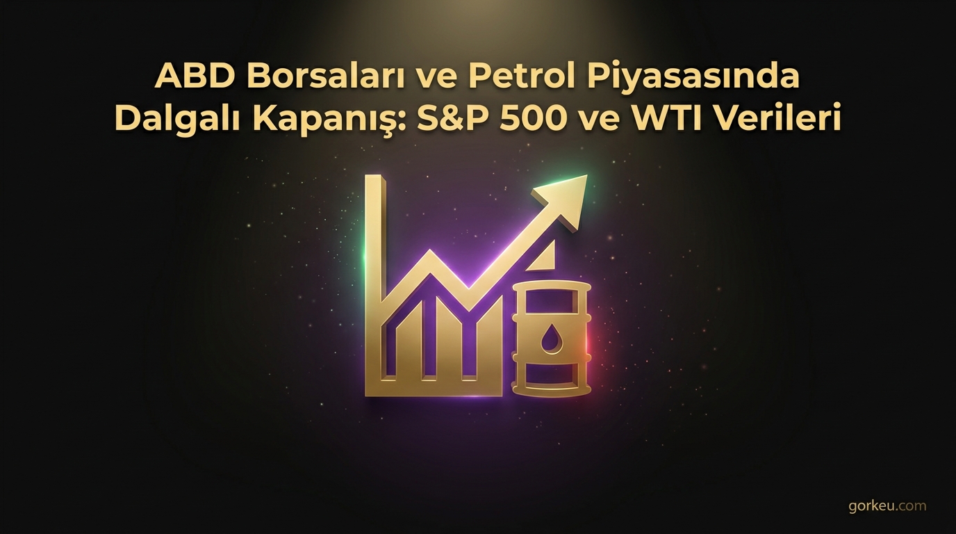 ABD Borsaları ve Petrol Piyasasında Dalgalı Kapanış: S&P 500 ve WTI Verileri