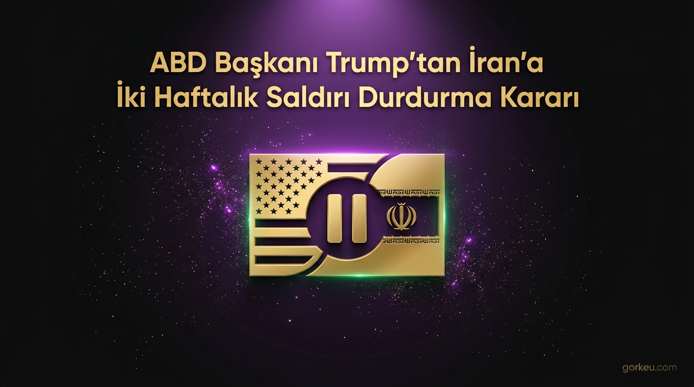 ABD Başkanı Trump'tan İran'a İki Haftalık Saldırı Durdurma Kararı