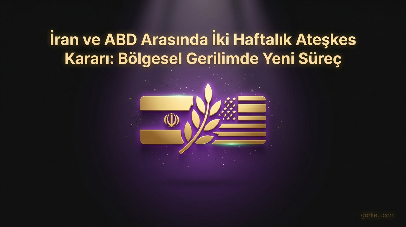 İran ve ABD Arasında İki Haftalık Ateşkes Kararı: Bölgesel Gerilimde Yeni Süreç