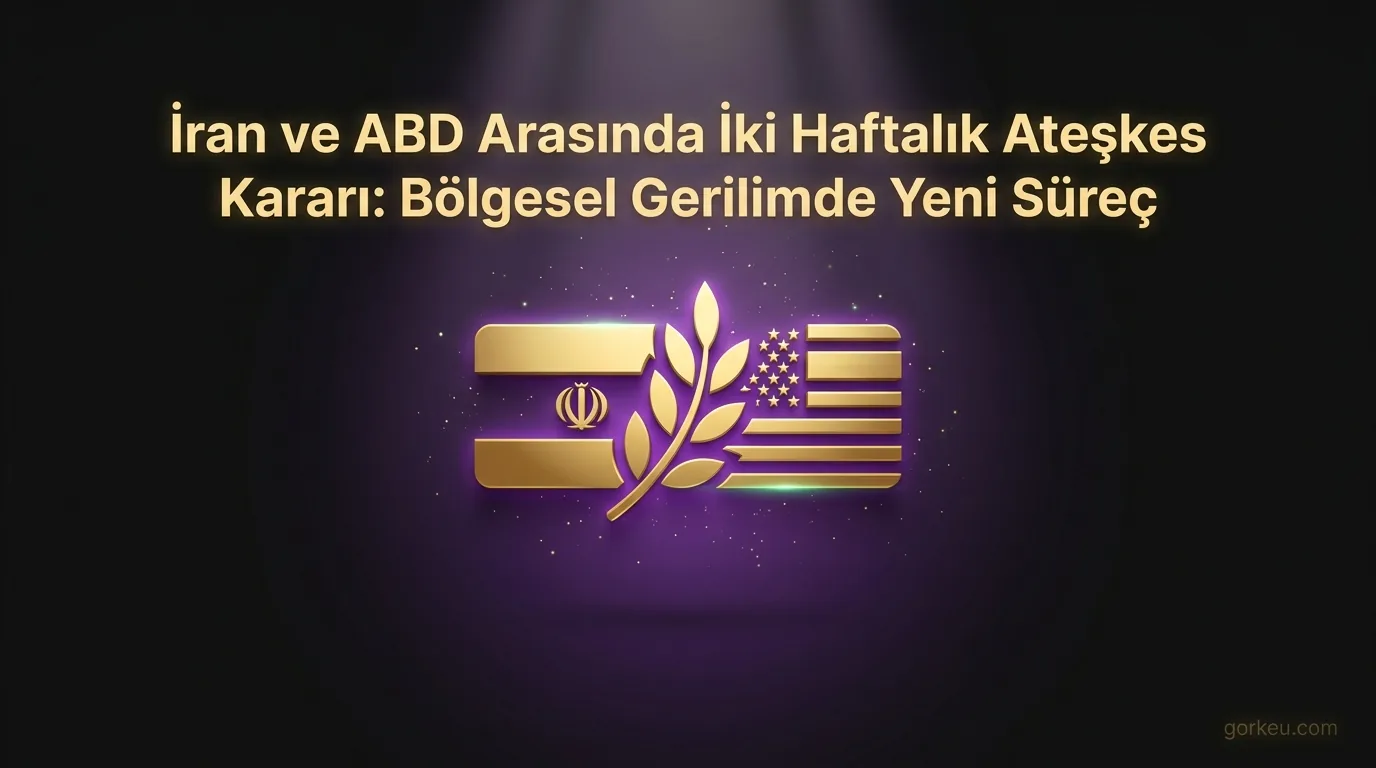 İran ve ABD Arasında İki Haftalık Ateşkes Kararı: Bölgesel Gerilimde Yeni Süreç