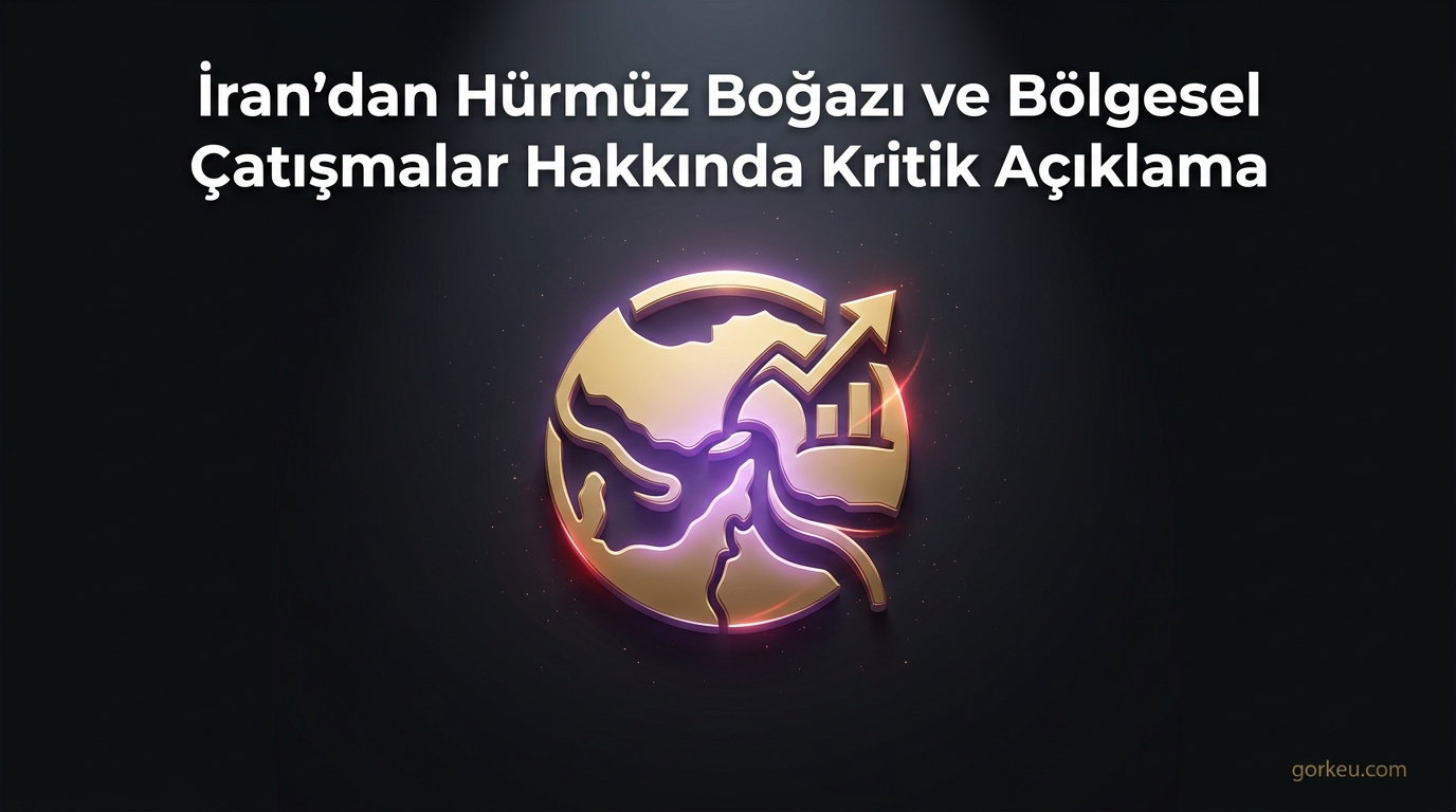 İran'dan Hürmüz Boğazı ve Bölgesel Çatışmalar İçin Kritik Açıklama