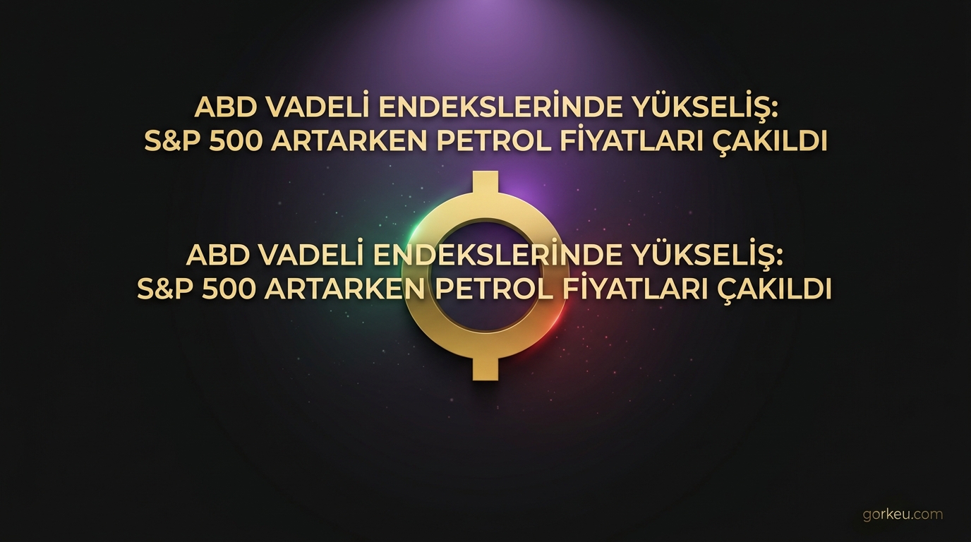 ABD Vadeli Endekslerinde Yükseliş: S&P 500 Artarken Petrol Fiyatları Çakıldı