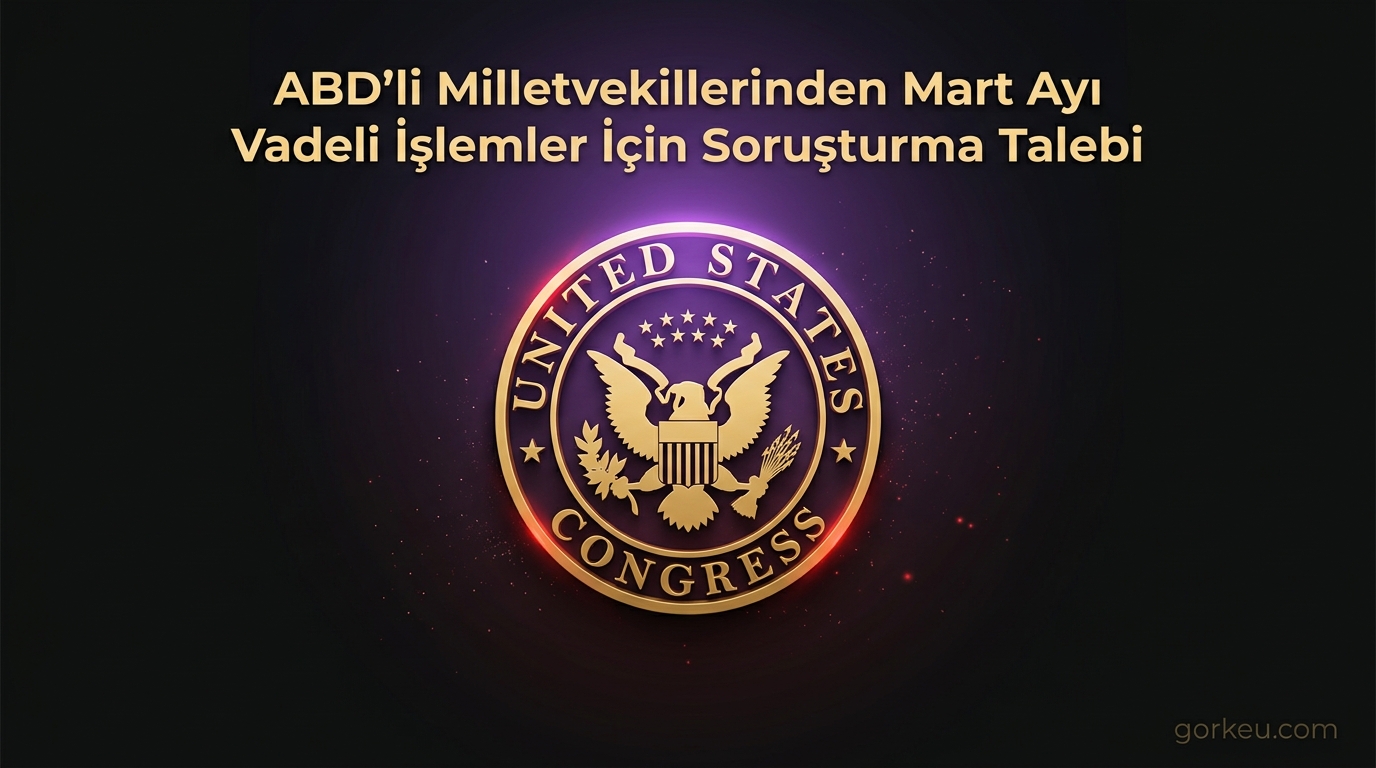ABD'li Milletvekillerinden Mart Ayı Vadeli İşlemler İçin Soruşturma Talebi