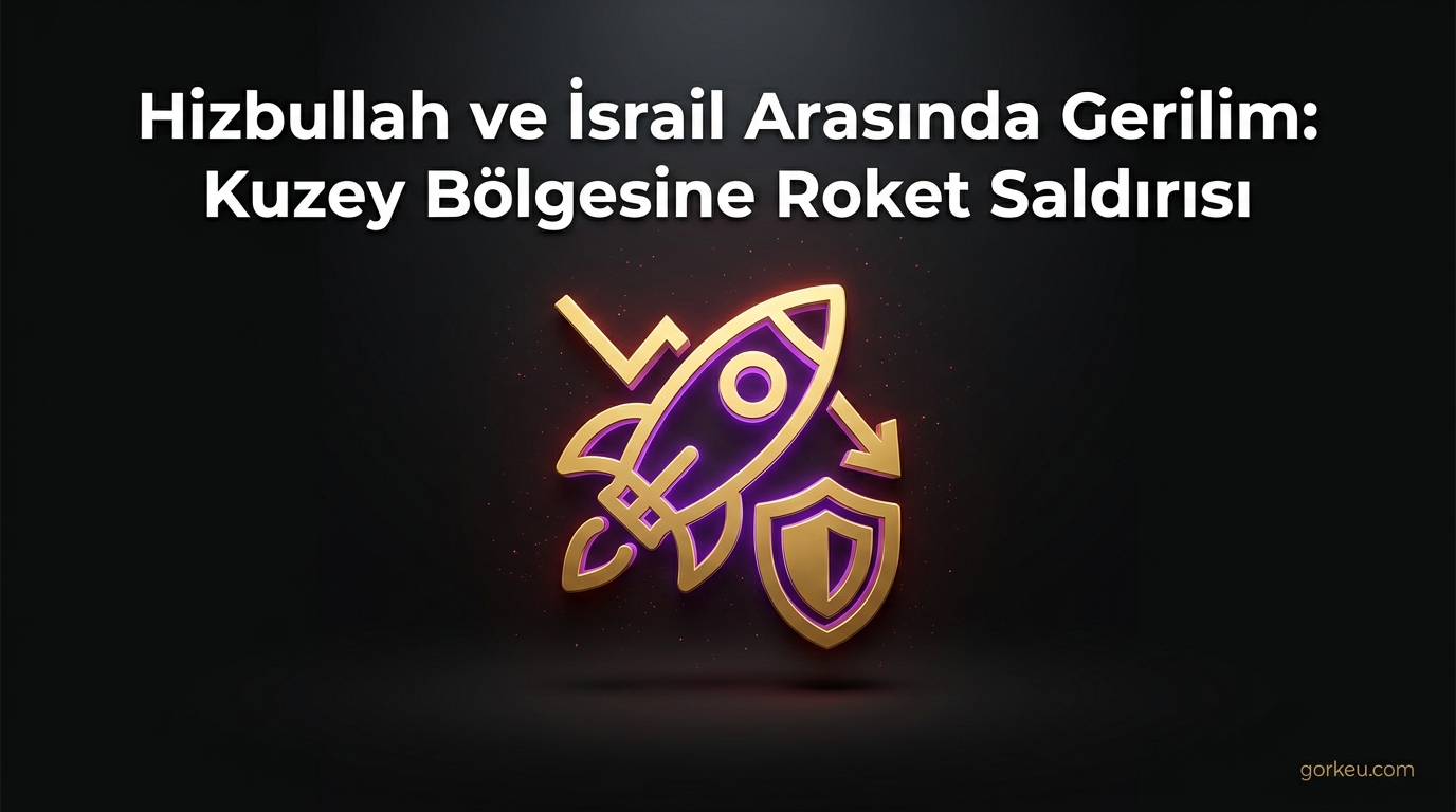Hizbullah ve İsrail Arasında Gerilim: Kuzey Bölgesine Roket Saldırısı