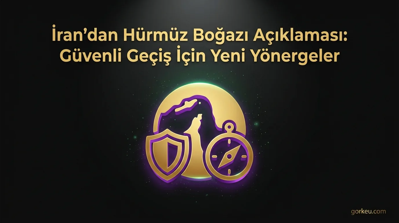 İran'dan Hürmüz Boğazı Açıklaması: Güvenli Geçiş İçin Yeni Yönergeler