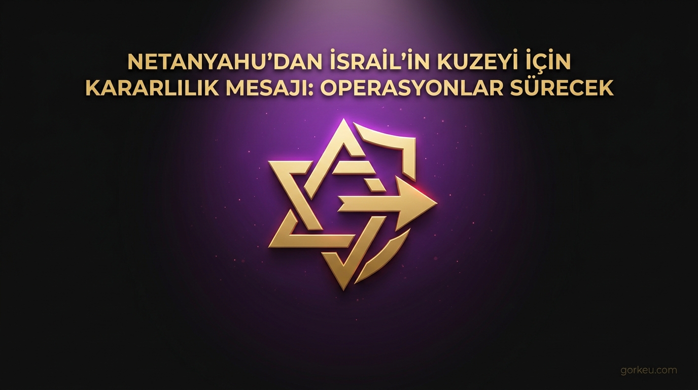 Netanyahu'dan İsrail'in Kuzeyi İçin Kararlılık Mesajı: Operasyonlar Sürecek