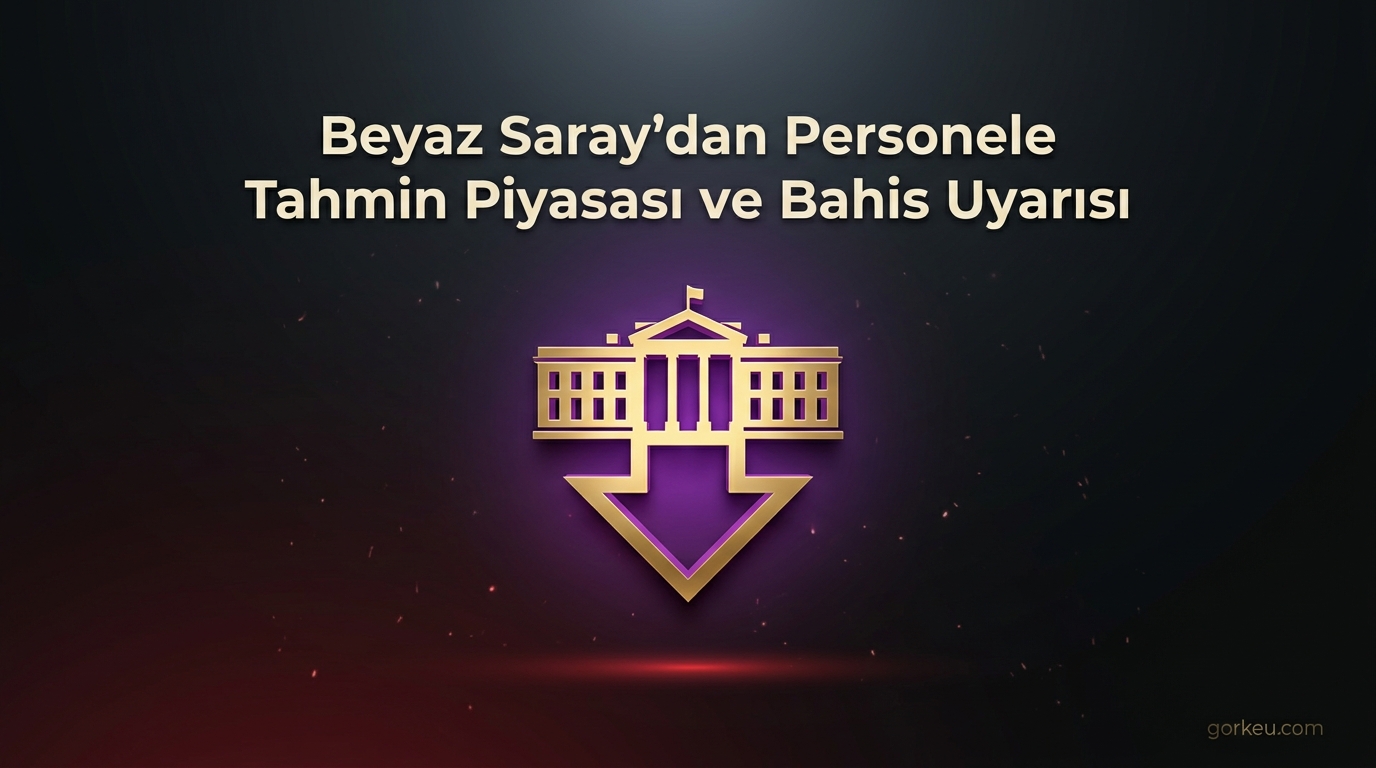 Beyaz Saray'dan Personele Tahmin Piyasası ve Bahis Uyarısı