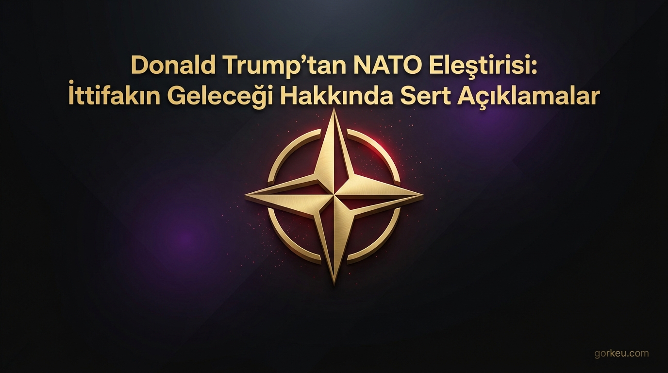 Donald Trump'tan NATO Eleştirisi: İttifakın Geleceği Hakkında Sert Açıklamalar