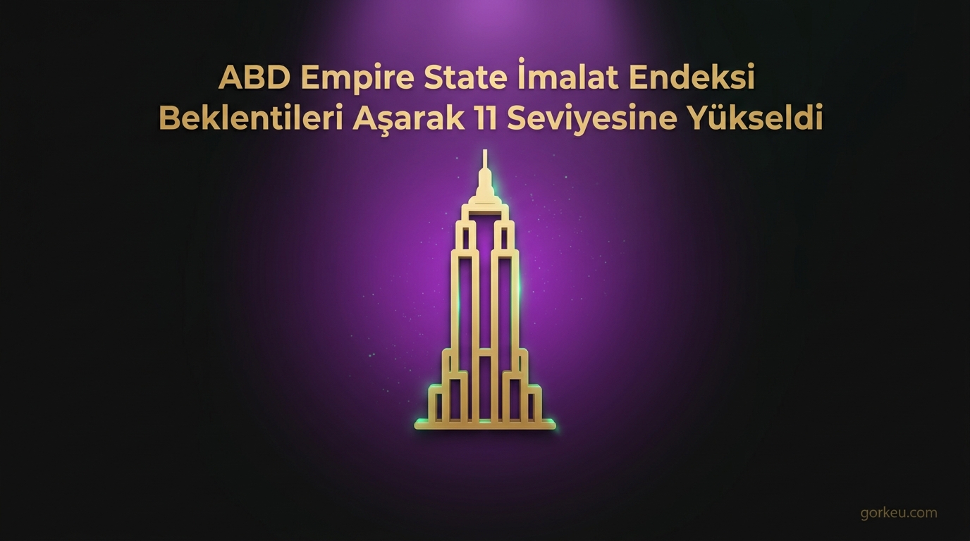 ABD Empire State İmalat Endeksi Beklentileri Aşarak 11 Seviyesine Yükseldi